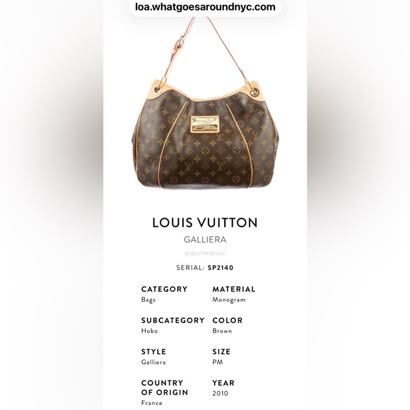 Louis Vuitton Galliera PM shoulder bag - Picture 16 of 16